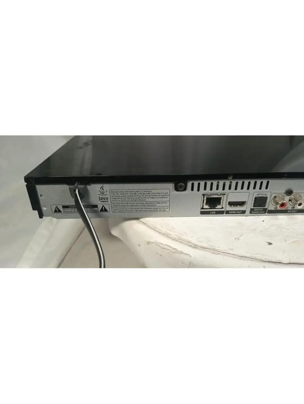 Samsung BD-D5700 Blu-Ray Disc DVD Player Smart WiFi HDMI Black